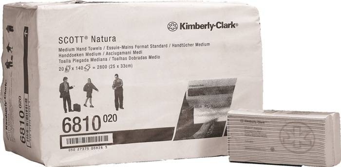 Kimberly Clark 6810 Papierhandtücher (L x B) 330 mm x 250 mm Weiß 1 St.