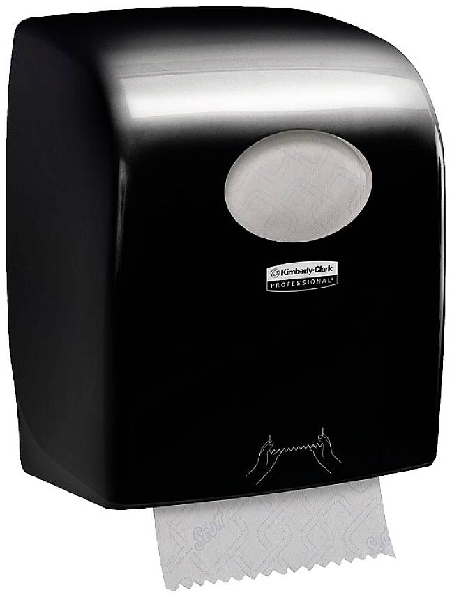 Kimberly Clark 7376 Handtuchspender Handtuchspender Kunststoff Schwarz 1 St.