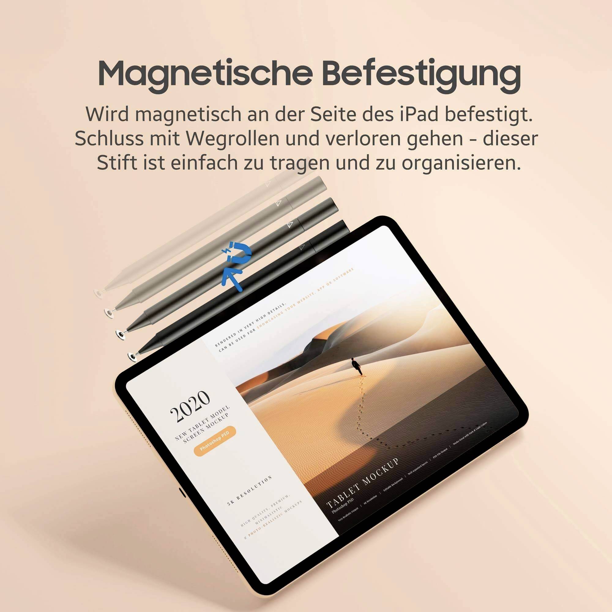 Adonit Neo Lite iOS & Android silber Digitaler Stift wiederaufladbar Silber