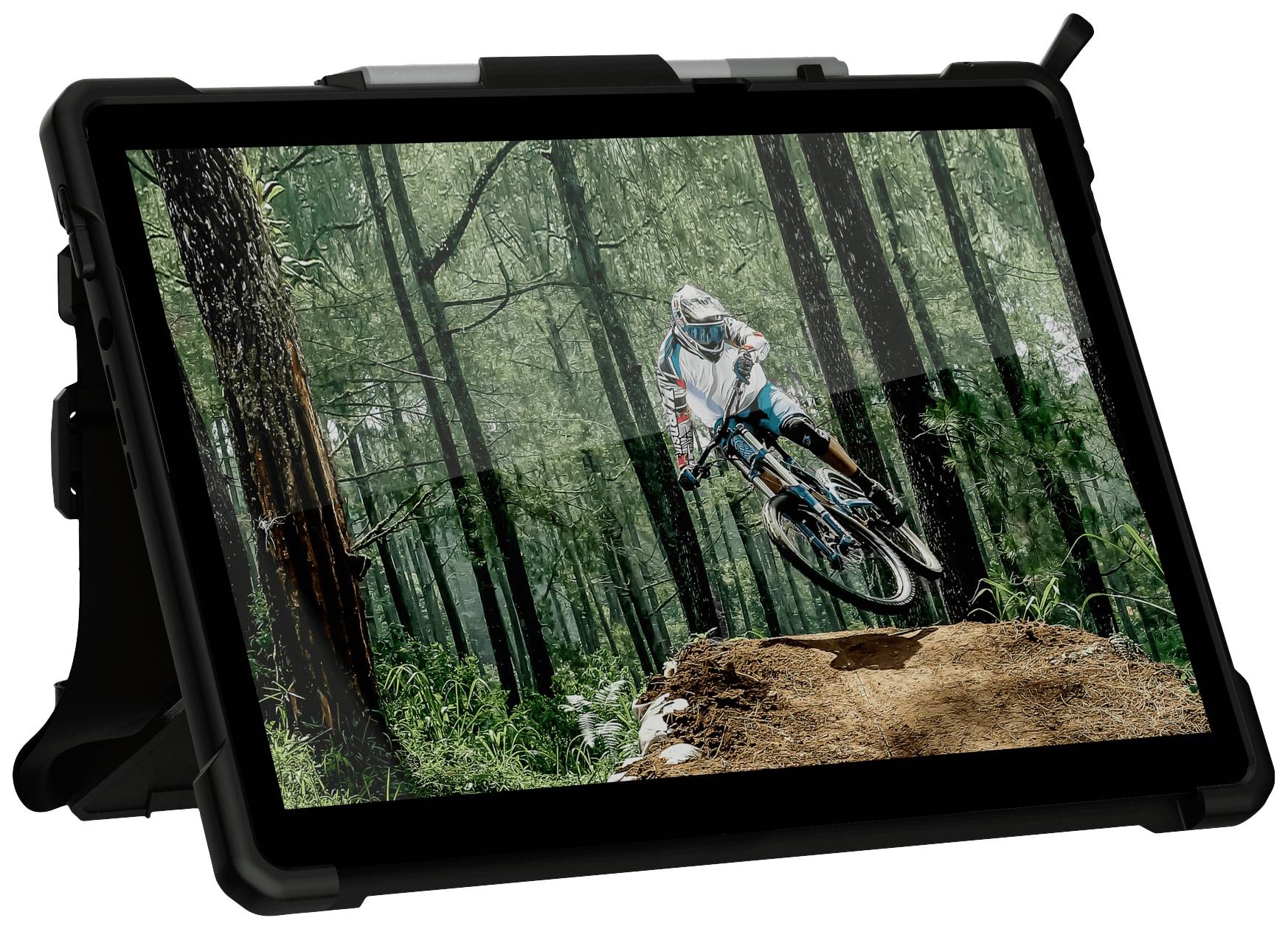 Urban Armor Gear Handstrap Case Tablet-Cover Microsoft Surface Pro 8 33,0cm (13") Back Cover Ice, Transparent