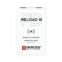 Skross Reload 10 PD, Qi Powerbank 10000 mAh Li-Ion Weiß Statusanzeige Skross Reload 10 PD, Qi Powerbank 10000 mAh Li-Ion Weiß Statusanzeige