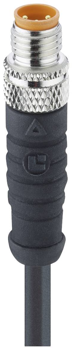 Lutronic 0810 03 001 5m Sensor-/Aktor-Anschlussleitung M8 Stecker, gerade 5m Polzahl Sensoren: 3 1St.