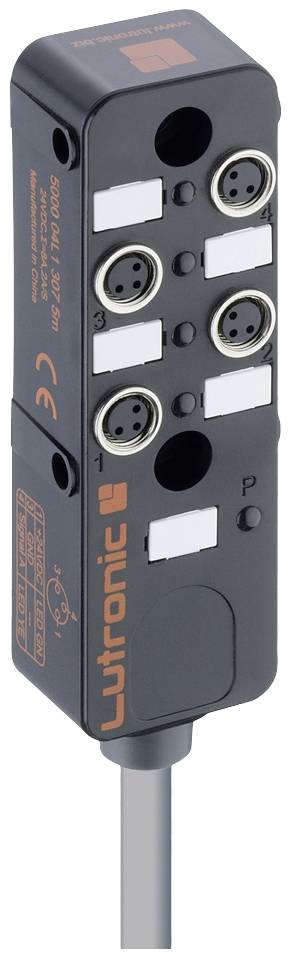 Lutronic 5000 04L1 3... 5000 04L1 307 10m Sensor/Aktorbox passiv M8-Verteiler mit Metallgewinde 1St.