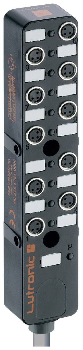 Lutronic 5000 10L1 3... 5000 10L1 317 5m Sensor/Aktorbox passiv M8-Verteiler mit Metallgewinde 1St.