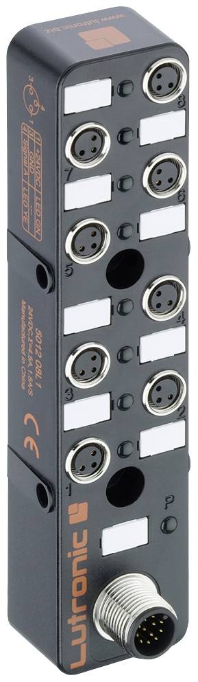 Lutronic 5012 08L1 5012 08L1 Sensor/Aktorbox passiv M8-Verteiler mit Metallgewinde 1St.