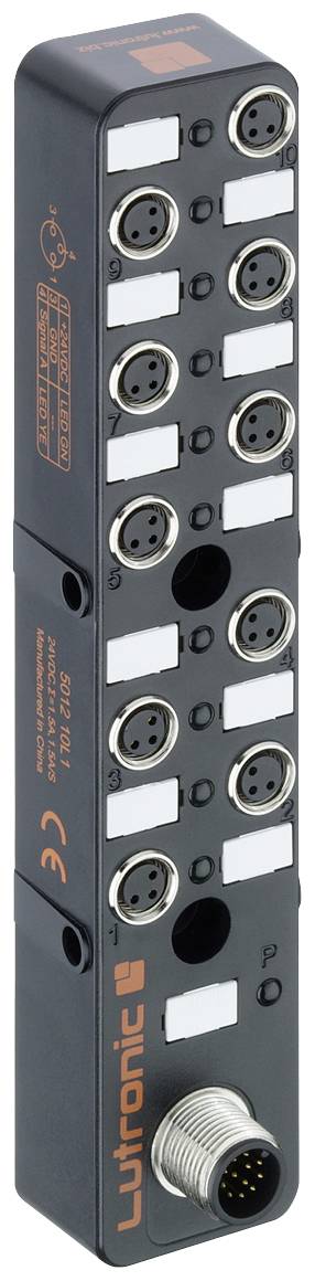 Lutronic 5012 10L1 5012 10L1 Sensor/Aktorbox passiv M8-Verteiler mit Metallgewinde 1St.