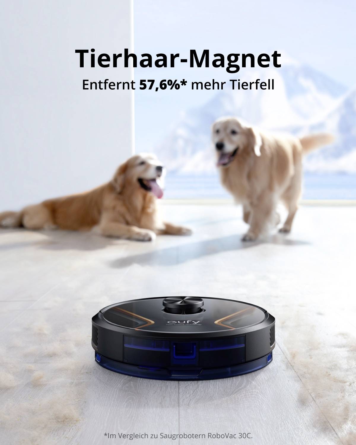 Eufy RoboVac X8 Saugroboter Schwarz kompatibel mit Amazon Alexa, kompatibel mit Google Home, Sprachgesteuert