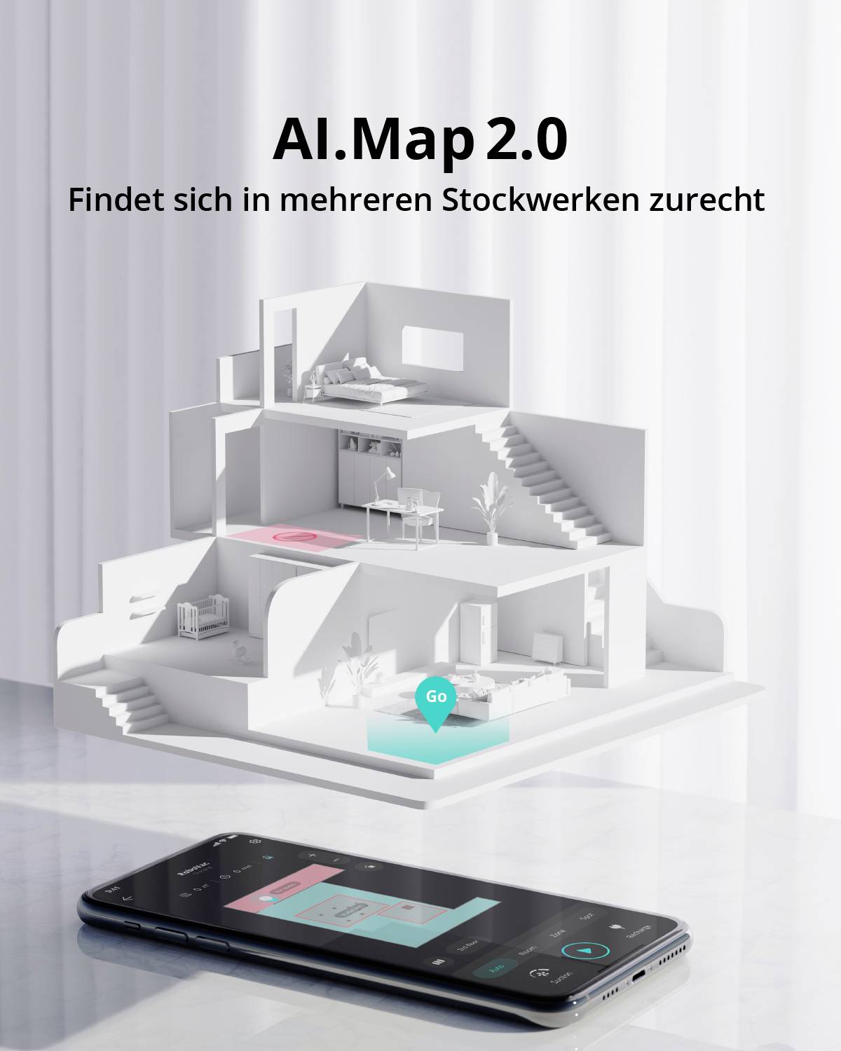 Eufy RoboVac X8 Saugroboter Schwarz kompatibel mit Amazon Alexa, kompatibel mit Google Home, Sprachgesteuert