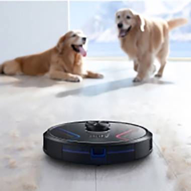 Eufy RoboVac X8 Saugroboter Schwarz kompatibel mit Amazon Alexa, kompatibel mit Google Home, Sprachgesteuert