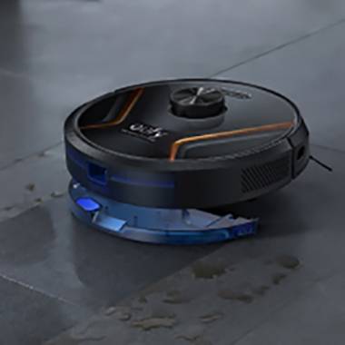 Eufy RoboVac X8 Saugroboter Schwarz kompatibel mit Amazon Alexa, kompatibel mit Google Home, Sprachgesteuert