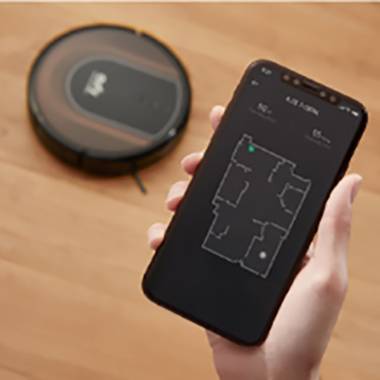 eufy RoboVac G30 Saugroboter Schwarz, Braun App gesteuert, Sprachgesteuert