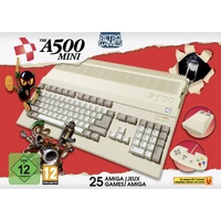 Retro Games The A500 Mini Retro Konsole Beige, Weiß, Grau inkl. installierte Spiele Retro Games The A500 Mini Retro Konsole Beige, Weiß, Grau inkl. installierte Spiele