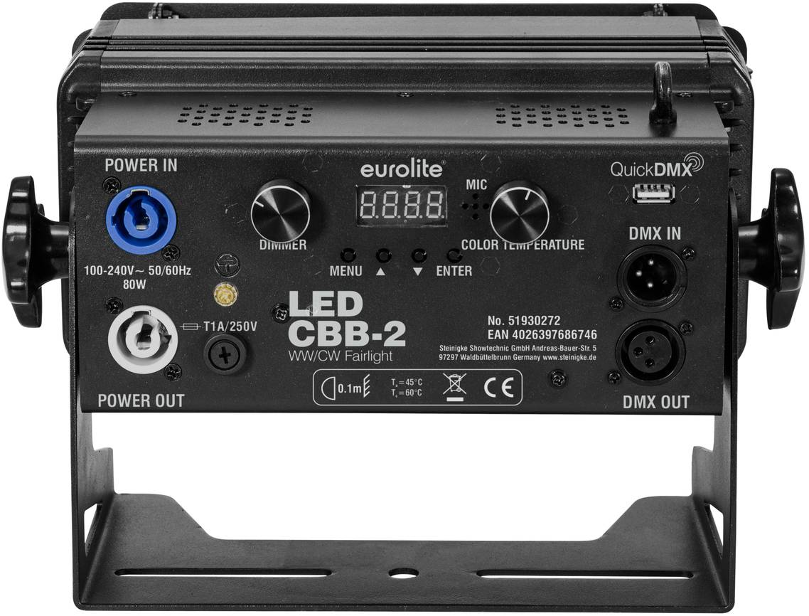 Eurolite 51930272 LED CBB-2 WW/CW Fairlight DMX LED-Effektstrahler