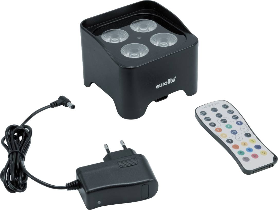 Eurolite AKKU Mini UP-4 QCL Spot LED-Lichtanlage