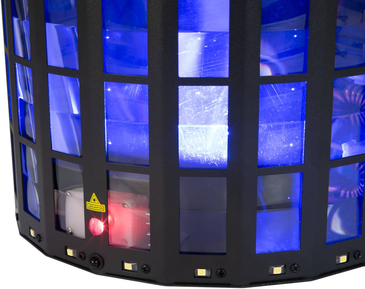 Eurolite LED Laser Derby MK2 DMX Laser-Lichteffekt Schwarz