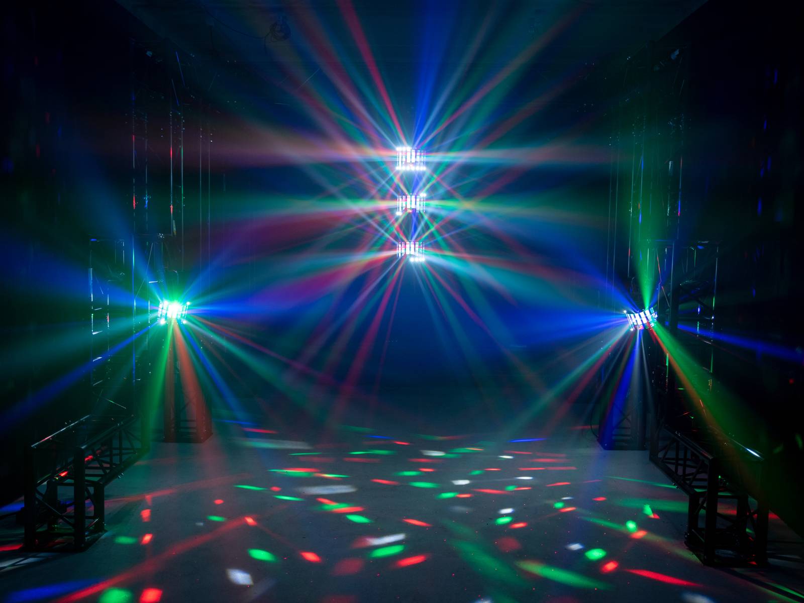 Eurolite LED Laser Derby MK2 DMX Laser-Lichteffekt Schwarz