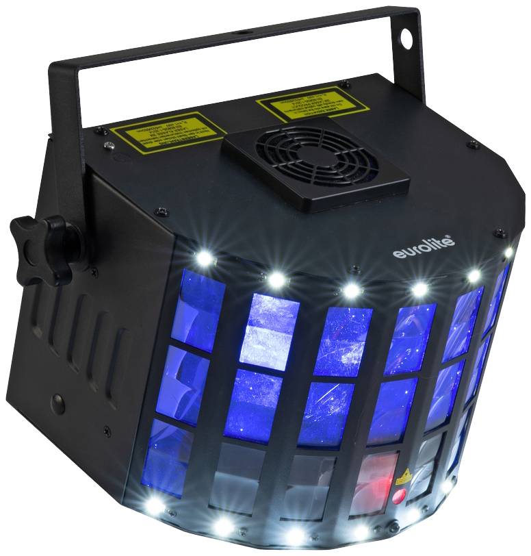 Eurolite LED Laser Derby MK2 DMX Laser-Lichteffekt Schwarz