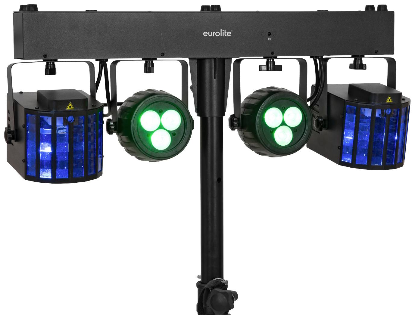 Eurolite LED KLS-120 Laser FX II Kompakt-Lichtset DMX LED-Effektstrahler