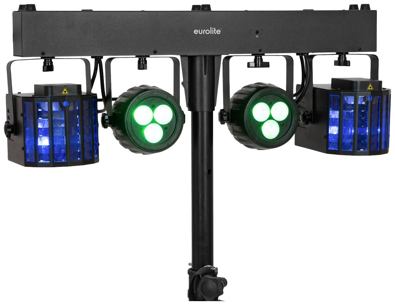 Eurolite LED KLS-120 Laser FX II Kompakt-Lichtset DMX LED-Effektstrahler