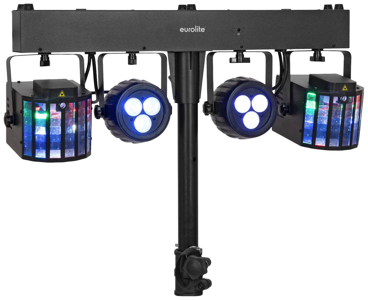 Eurolite LED KLS-120 Laser FX II Kompakt-Lichtset DMX LED-Effektstrahler