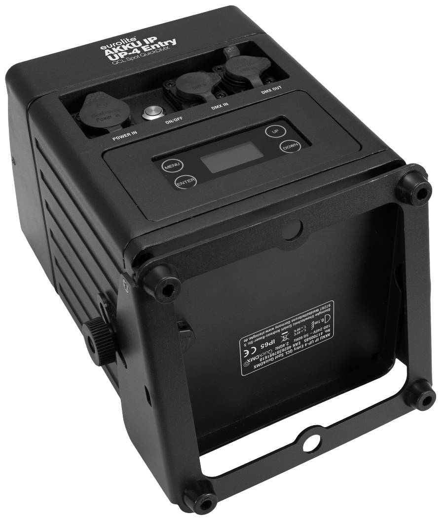 Eurolite AKKU IP UP-4 Entry QCL Spot QuickDMX LED-Akku-Scheinwerfer