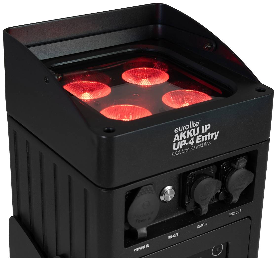 Eurolite AKKU IP UP-4 Entry QCL Spot QuickDMX LED-Akku-Scheinwerfer