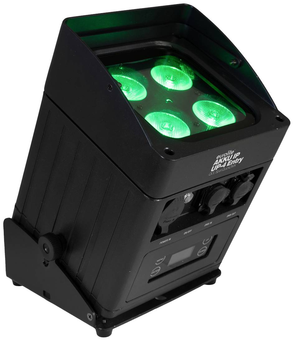 Eurolite AKKU IP UP-4 Entry QCL Spot QuickDMX LED-Akku-Scheinwerfer