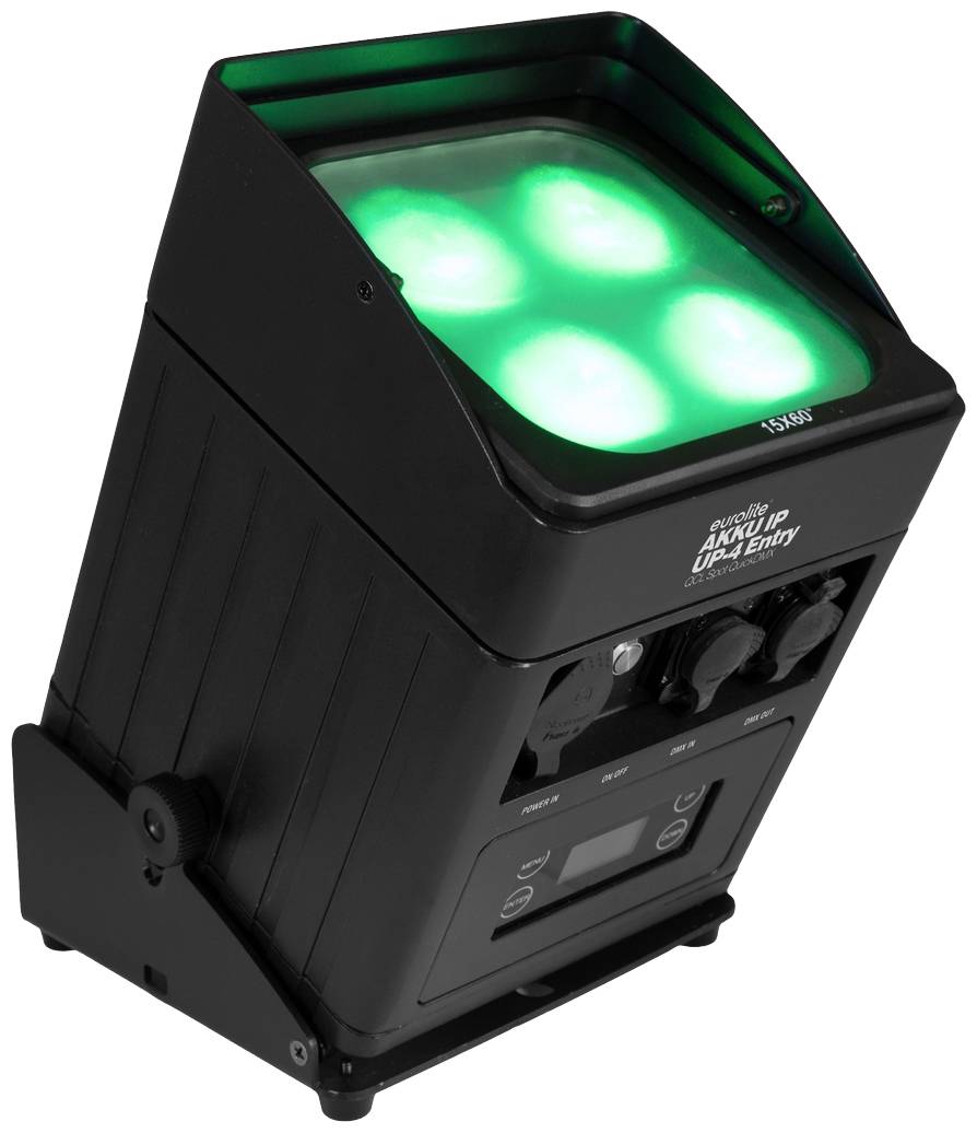 Eurolite AKKU IP UP-4 Entry QCL Spot QuickDMX LED-Akku-Scheinwerfer