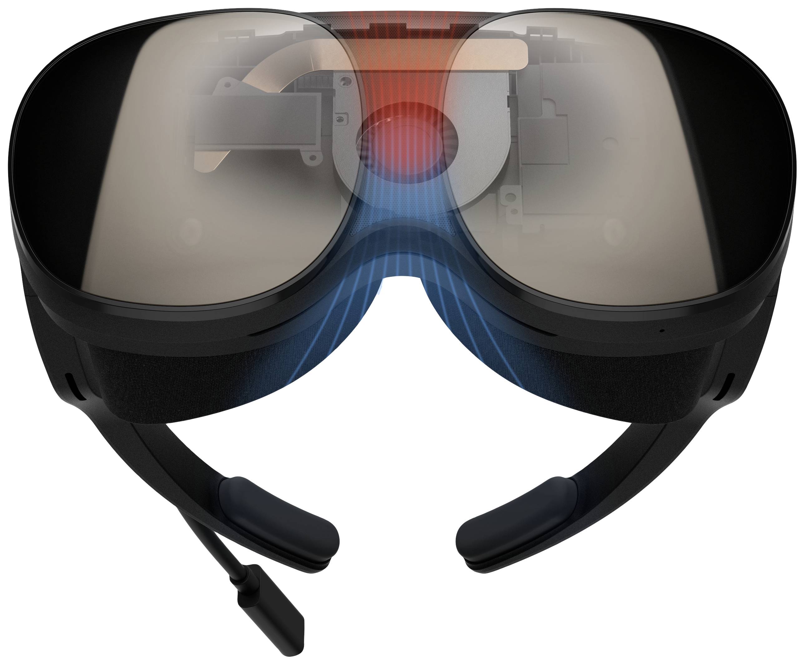 HTC Vive Flow Virtual Reality Brille Schwarz 64 GB Speicher: 64 GB