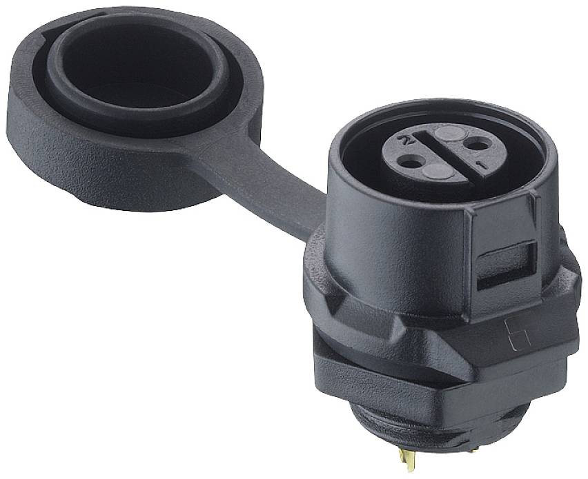 Lutronic 2320 06 T12CB100 Rundsteckverbinder Buchse, gerade