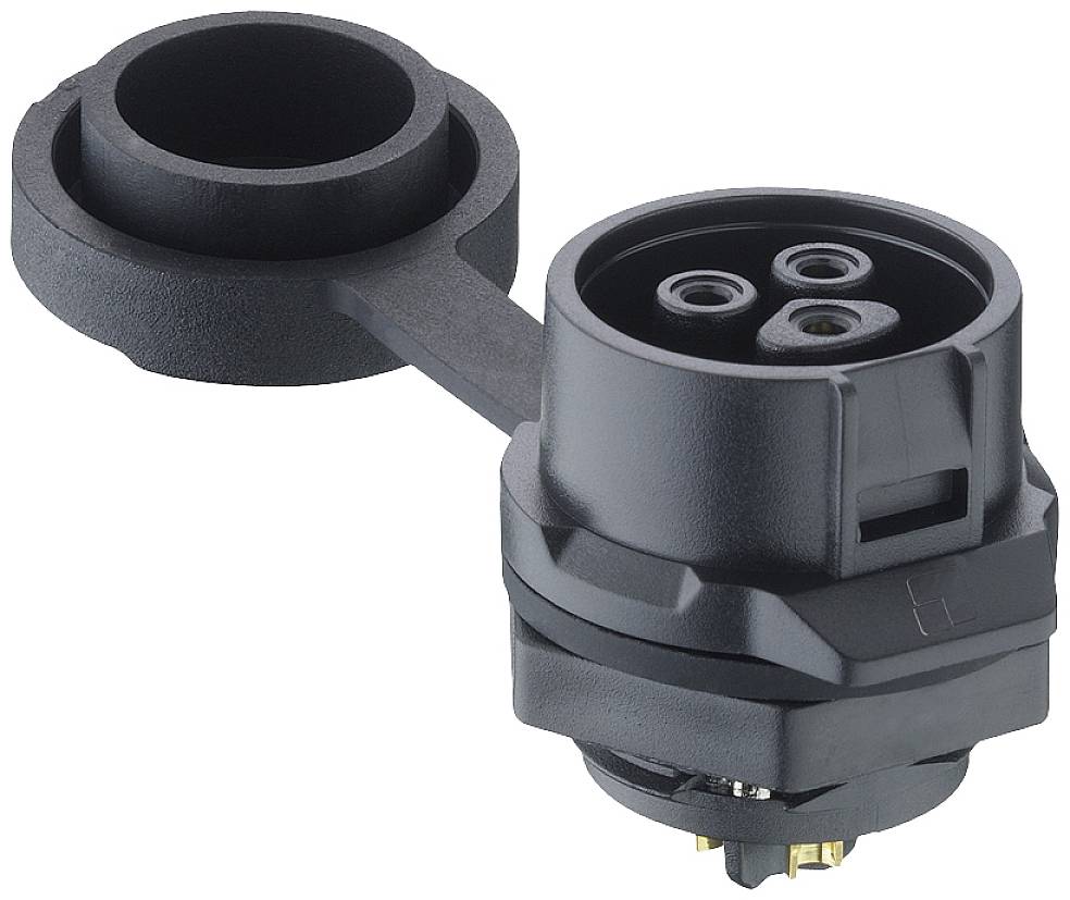 Lutronic 2420 03 T18CB100 Rundsteckverbinder Buchse, gerade