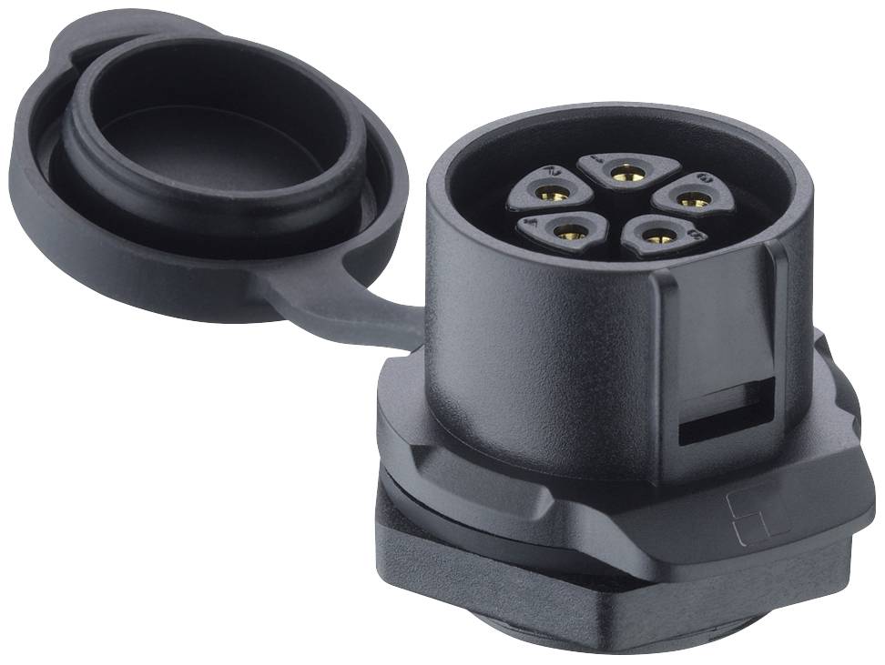 Lutronic 2620 12 T22CB100 Rundsteckverbinder Buchse, gerade