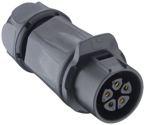 Lutronic 2640 02 T12CB A Rundsteckverbinder Buchse, gerade 10St.