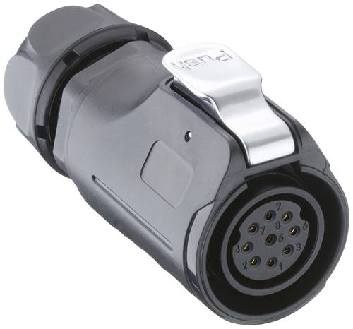 Lutronic 2640 02 T12CB T Rundsteckverbinder Buchse, gerade 10St.