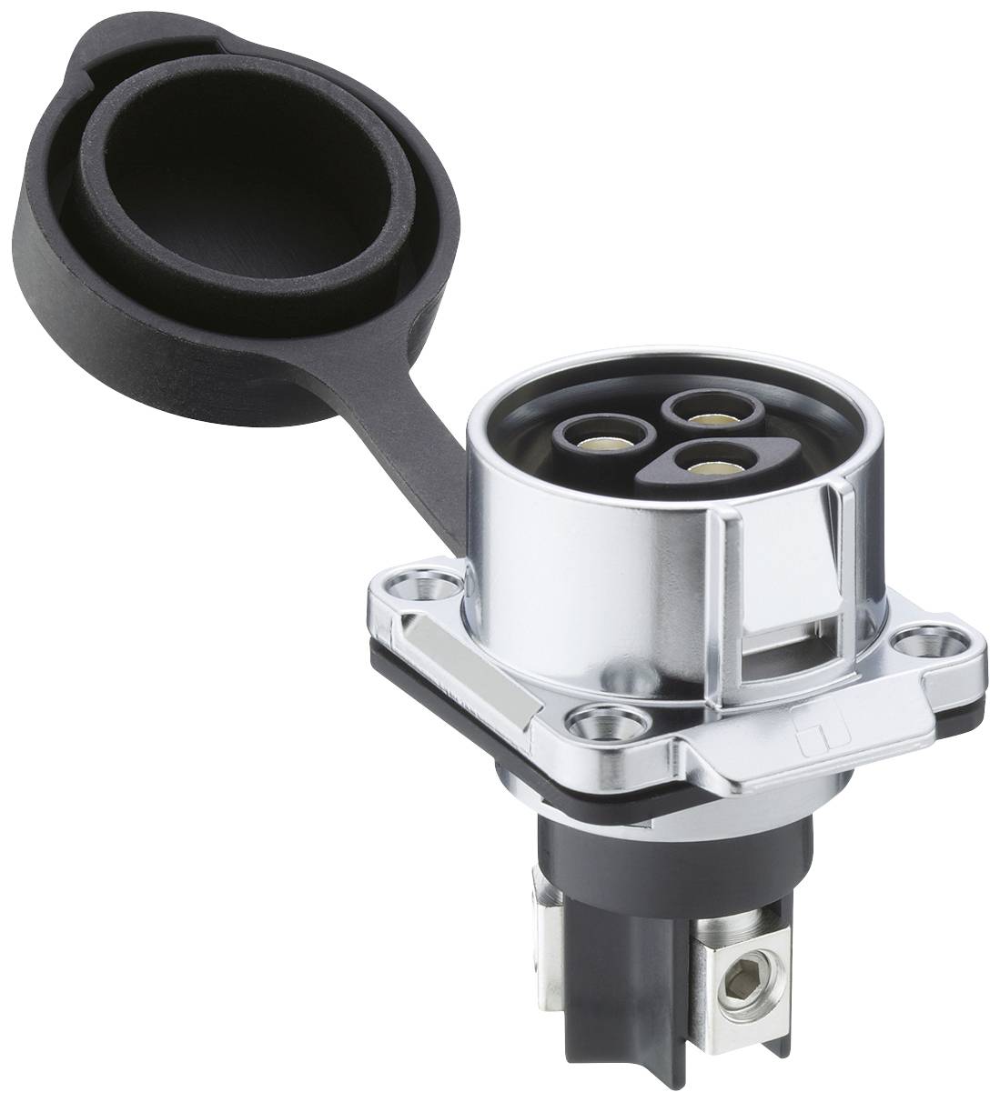 Lutronic 2820 02 TF1CR Rundsteckverbinder Buchse, gerade