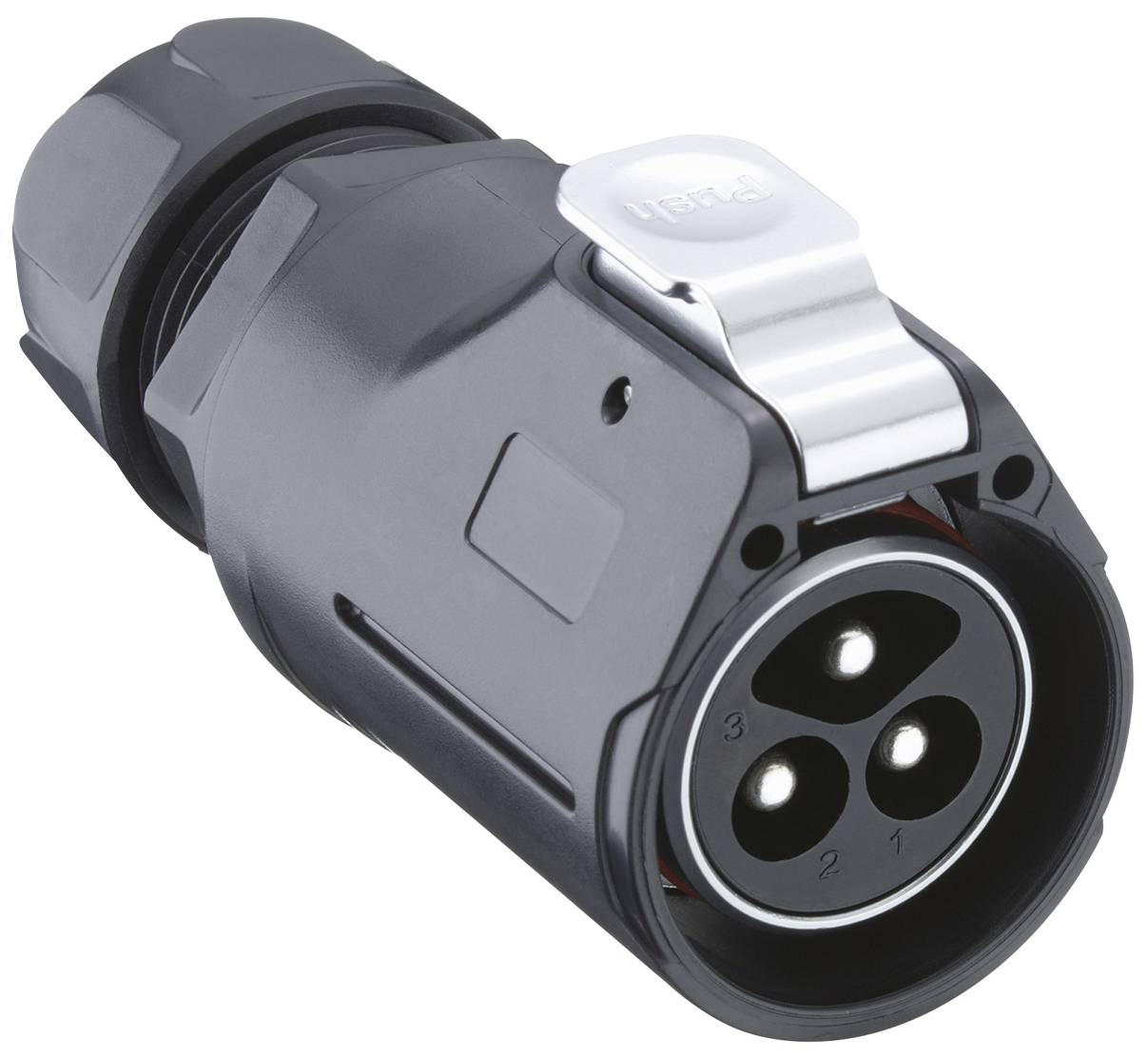 Lutronic 2850 08 T20CB T Rundsteckverbinder Stecker, gerade