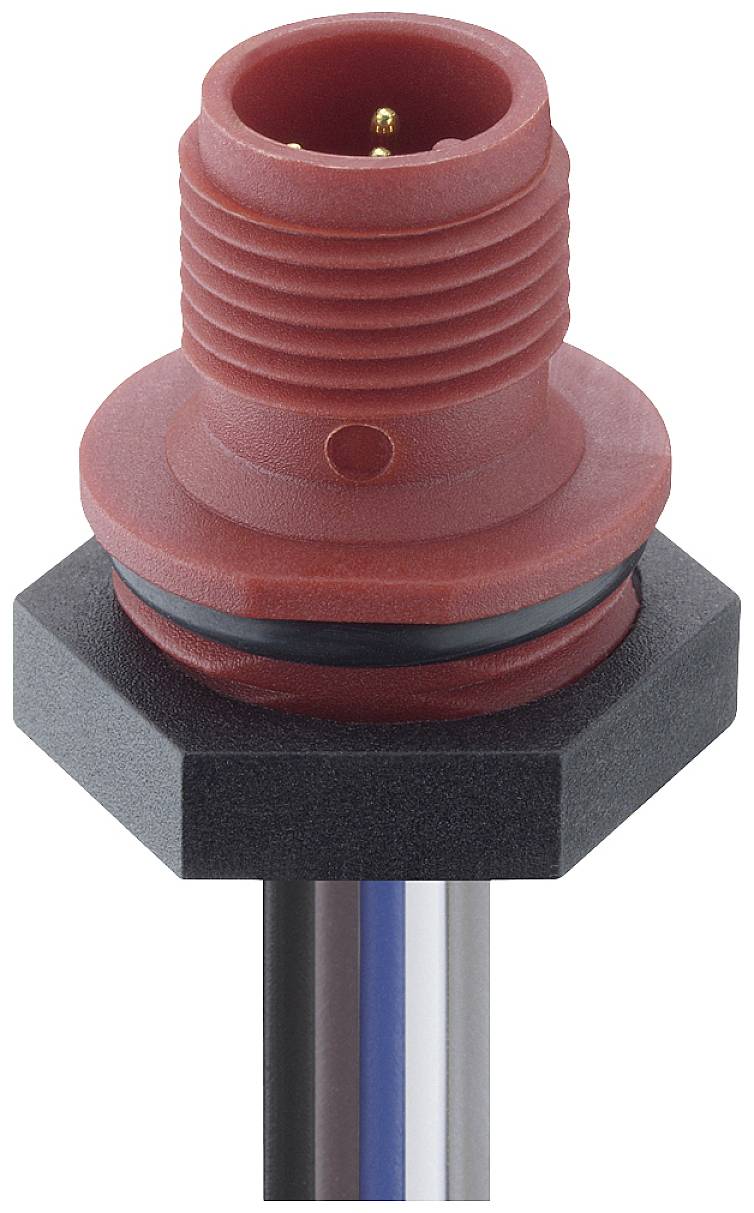 Lutronic 1230 05 T16CW103 0,5m Sensor-/Aktor-Einbausteckverbinder M12 Stecker, Einbau Polzahl Sensoren: 5