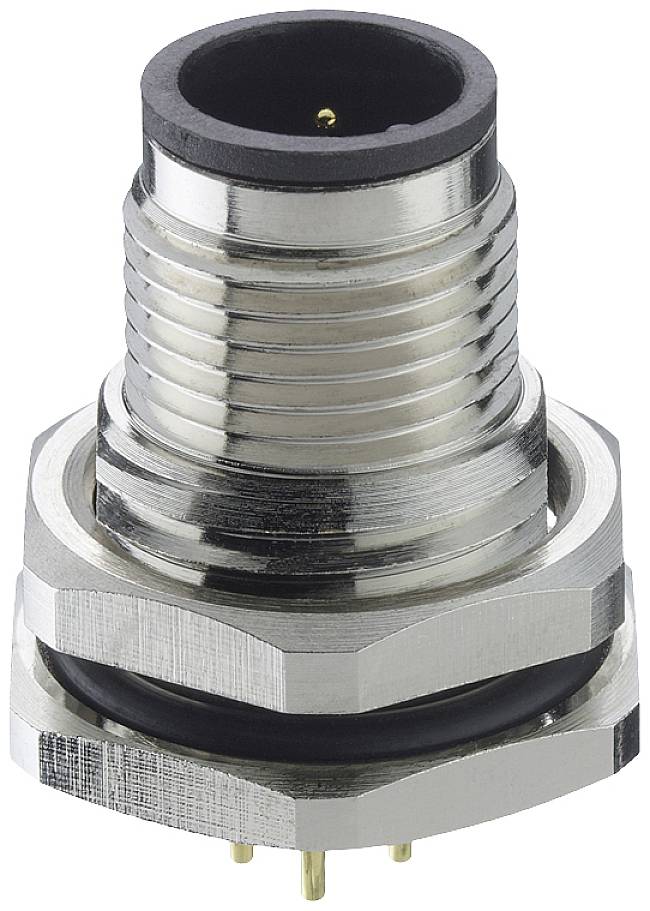 Lutronic 1231 12 T9CP Sensor-/Aktor-Einbausteckverbinder M12 Stecker, Einbau Polzahl Sensoren: 12