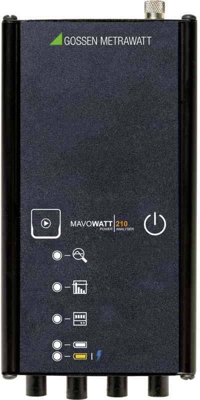 Gossen Metrawatt MAVOWATT 210 Netz-Analysegerät 3phasig, 1phasig inkl. Stromzangen, mit Loggerfunktion