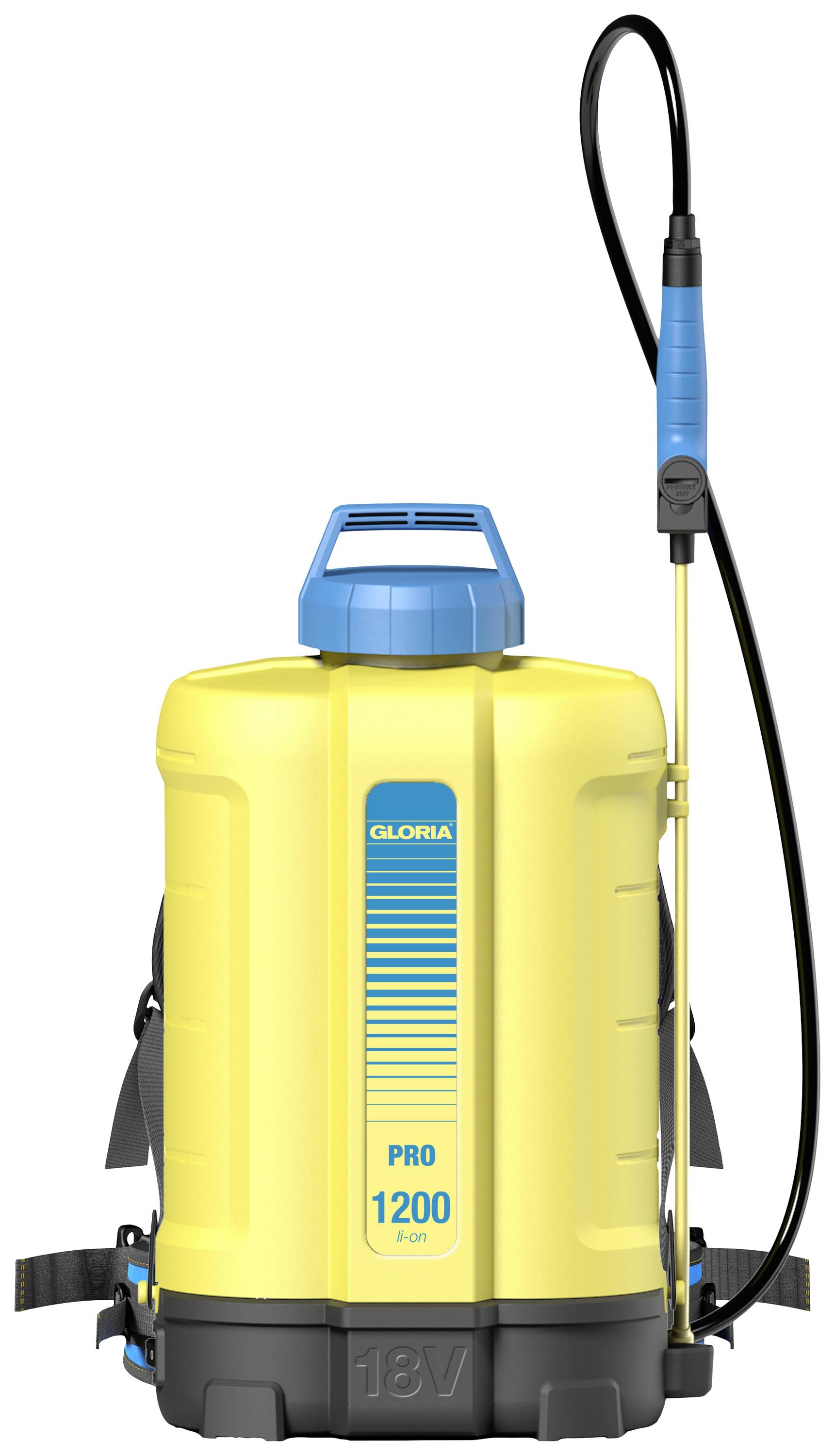 Gloria Haus und Garten 000067.0000 Pro 1200 li-on Rückensprühgerät 12l