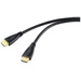 SpeaKa Professional HDMI Anschlusskabel HDMI-A Stecker, HDMI-A Stecker 3.00m Schwarz SP-10133288 Audio Return Channel HDMI-Kabel