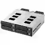 JouJye JJ-N-49NVMe 5.25 Zoll Festplatten-Einbaurahmen auf 2.5 Zoll U.2 NVMe PCIe 3.0 x4, U.2 NVMe PCIe 4.0 x4 JouJye JJ-N-49NVMe 5.25 Zoll Festplatten-Einbaurahmen auf 2.5 Zoll U.2 NVMe PCIe 3.0 x4, U.2 NVMe PCIe 4.0 x4