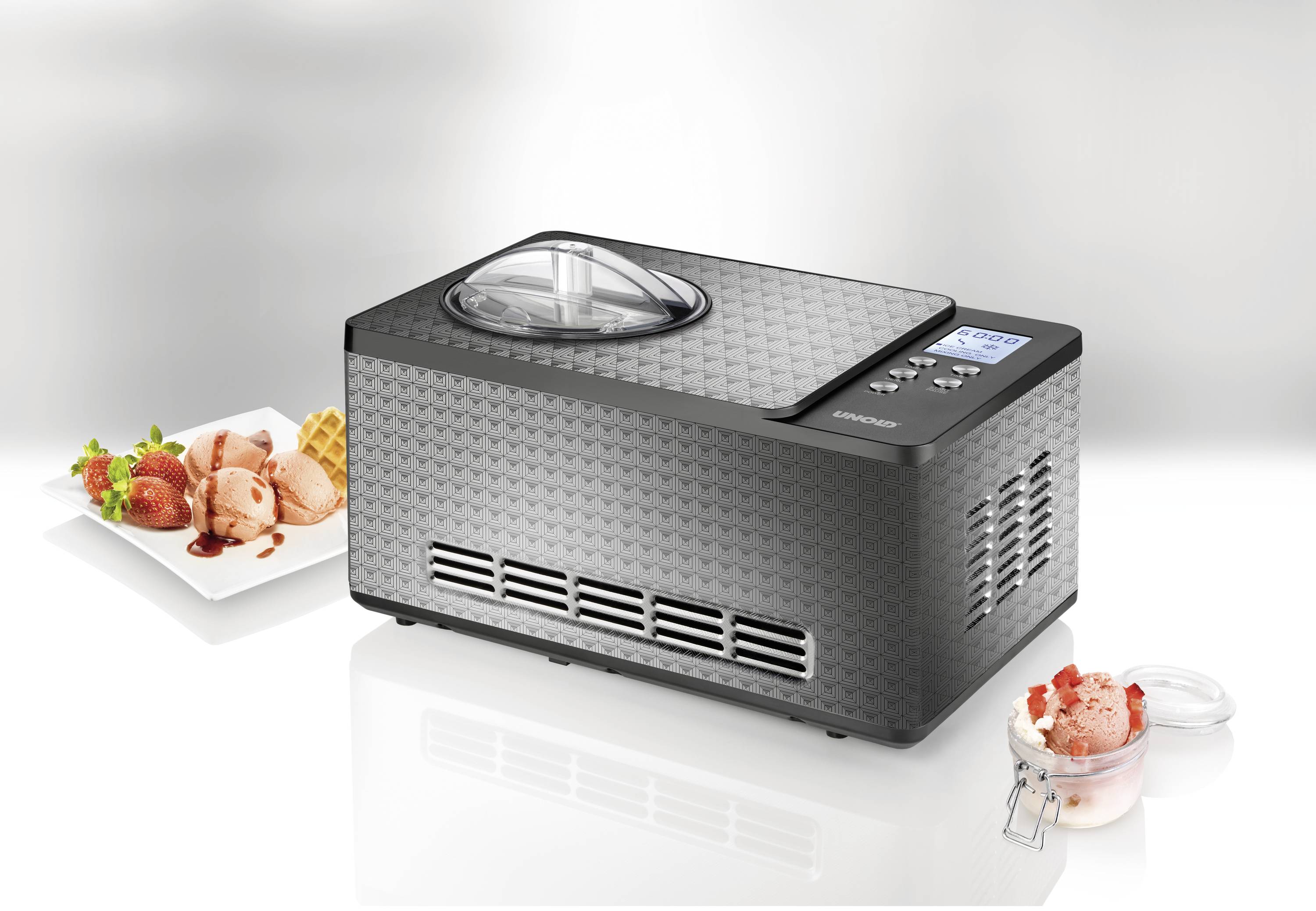 Unold 48897 Eismaschine Timerfunktion 1.5 l