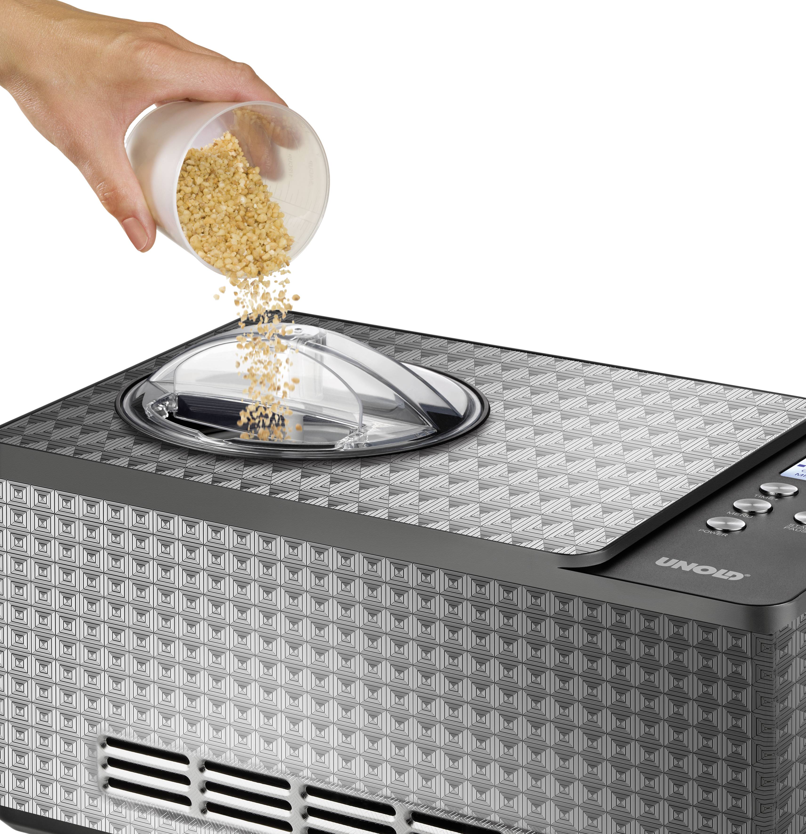 Unold 48897 Eismaschine Timerfunktion 1.5 l