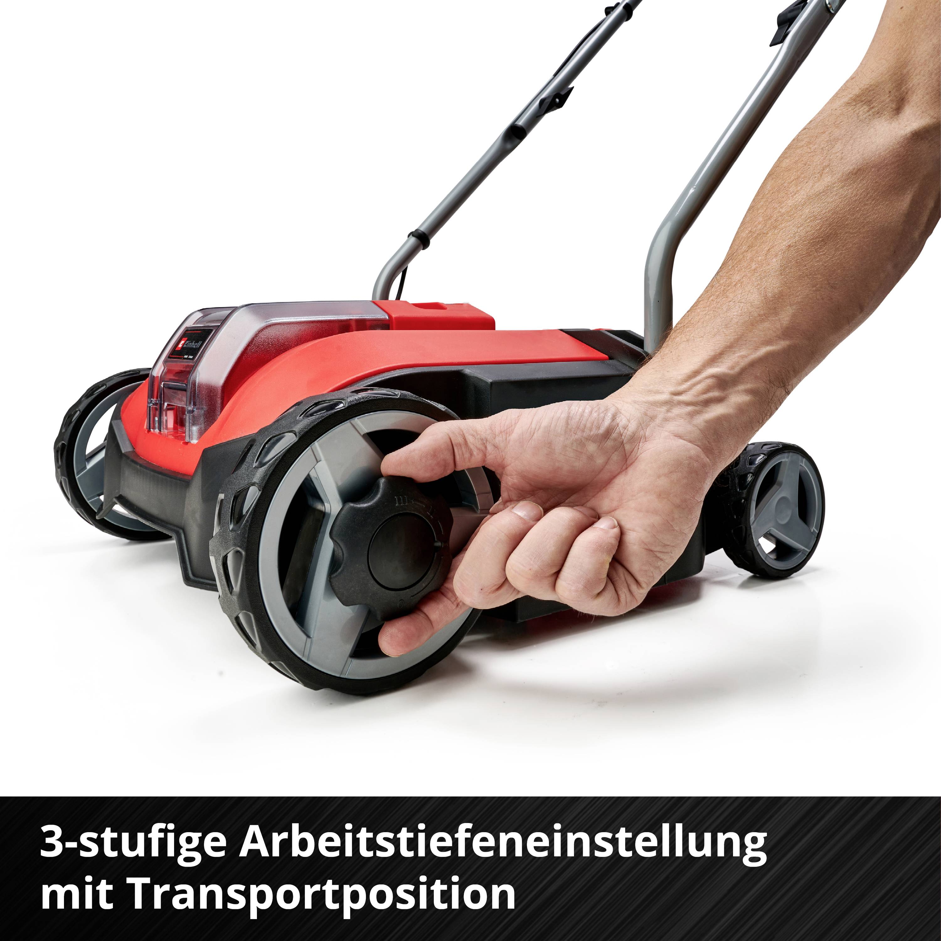 Einhell GC-SC 18/28 Li-Solo Li-Ion Akku Vertikutierer Arbeitsbreite 280mm