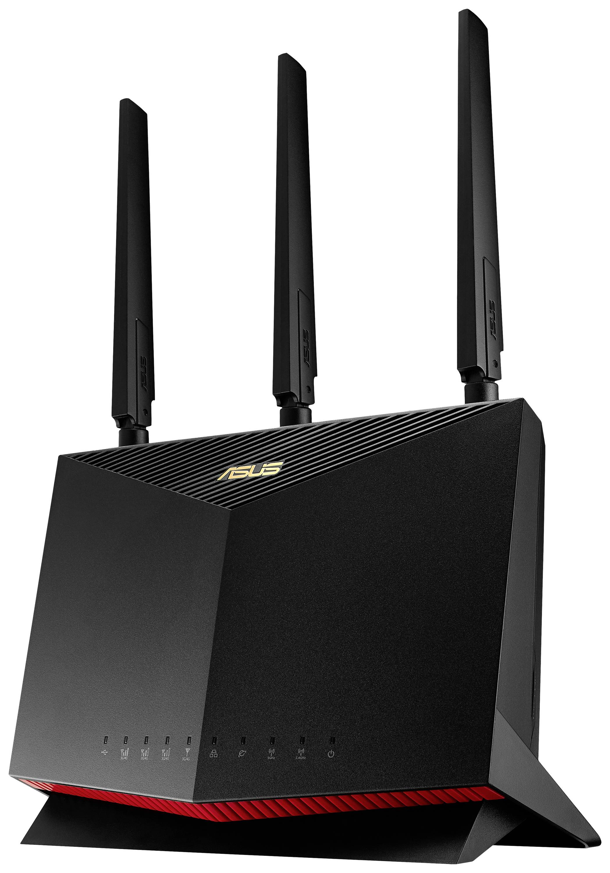 Asus 4G-AC86U AC2600 Cat. 12 Router Integriertes Modem: UMTS, LTE 2.4GHz, 5GHz 600MBit/s