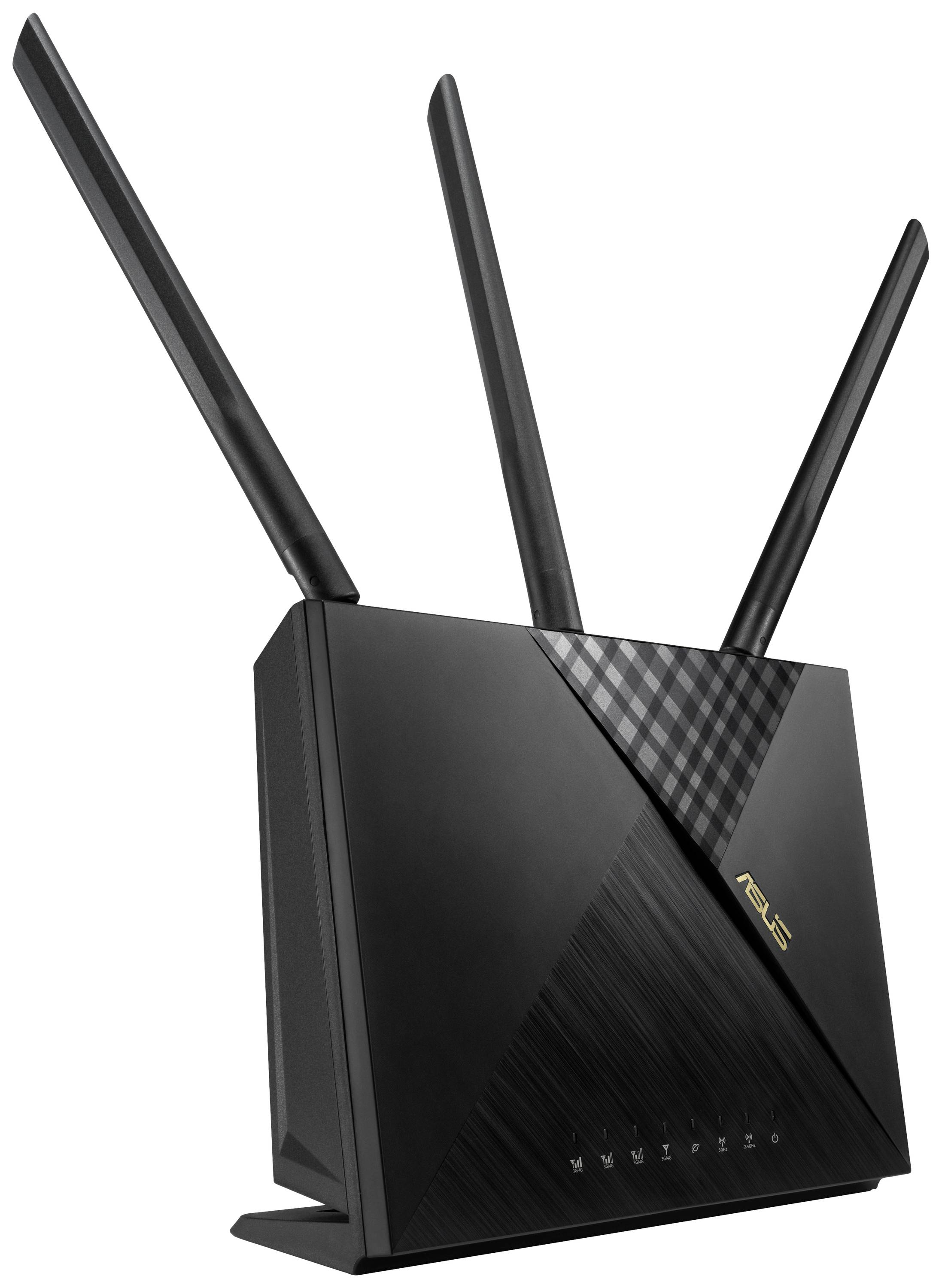 Asus 4G-AX56 AX1800 Cat. 6 Router Integriertes Modem: UMTS, LTE 2.4GHz, 5GHz 1201MBit/s