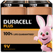 Duracell MN1604 Plus Pile 6LR61 (9V) alcaline(s) 9 V 4 pc(s)