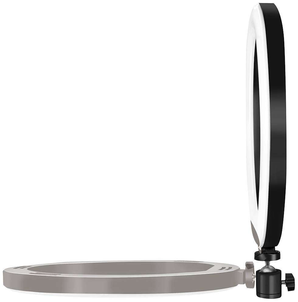 LogiLink Ring Light Ø 20 cm Lichtstativ EEK E (A - G) inkl. Smartphonehalter, Kugelkopf