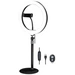 LogiLink Ring Light Ø 25 cm Lichtstativ EEK E (A - G) inkl. Smartphonehalter, Integriertes Stativ, Kugelkopf LogiLink Ring Light Ø 25 cm Lichtstativ EEK E (A - G) inkl. Smartphonehalter, Integriertes Stativ, Kugelkopf